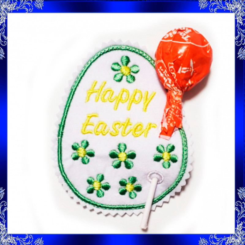 Easter Egg Feltie ITH Embroidery Design Easter Egg Holder Feltie In The Hoop Design Machine Embroid 2