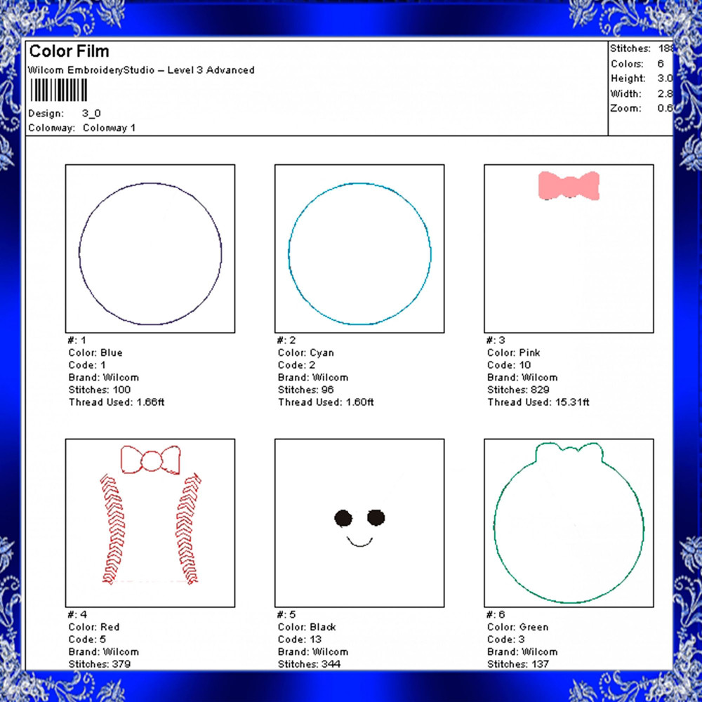 Baseball Softball Feltie File ITH Baseball Felties Embroidery File Baseball Or Softball Wholesale F 2