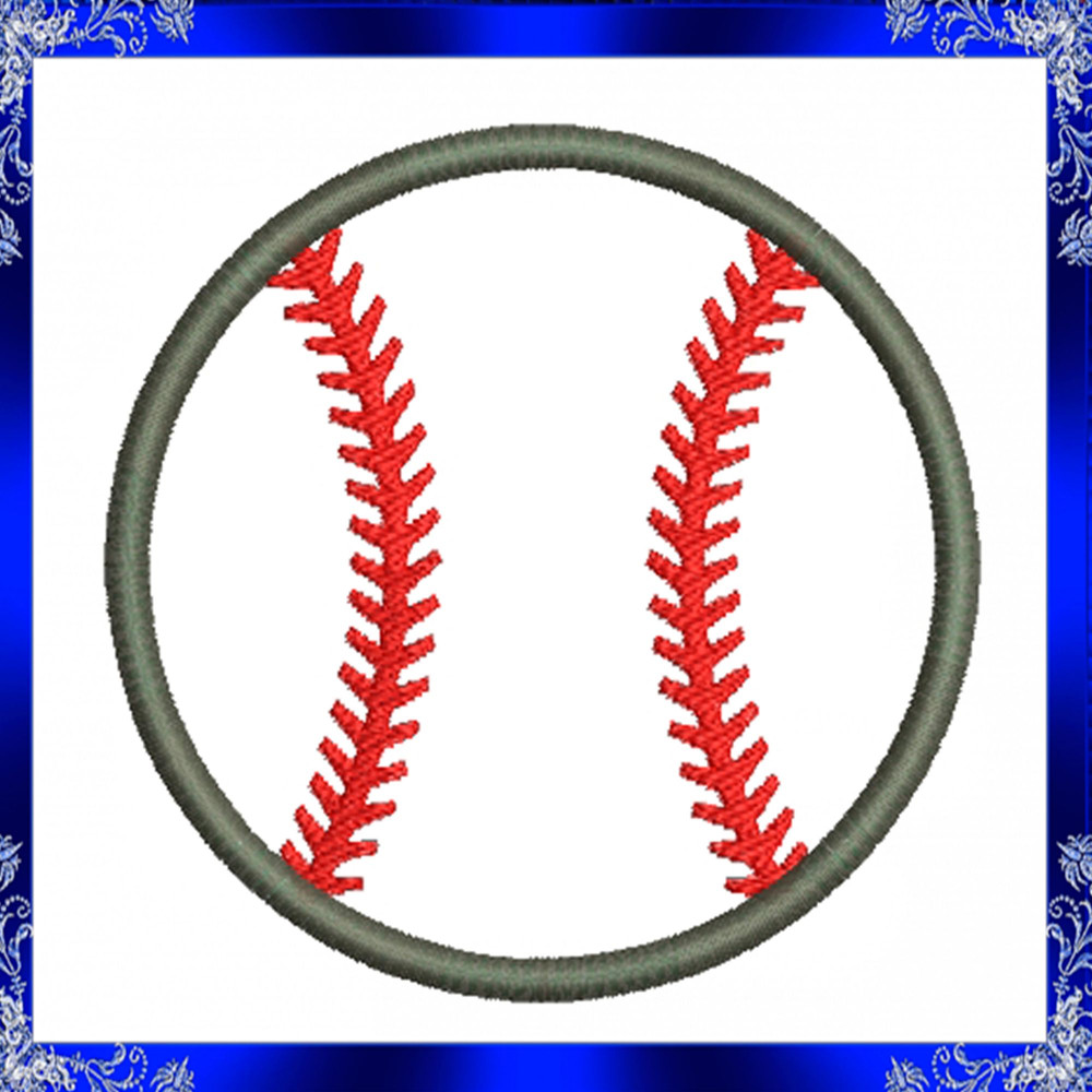 Baseball Applique Embroidery Design Baseball Ball Embroidery Mini Baseball Softball Machine Embroid 0