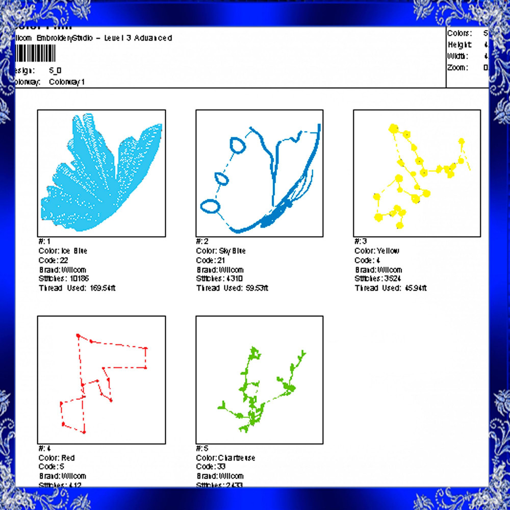 Rippled Butterfly Machine Embroidery Design Butterflies Flower Embroidery Design Flutters Embroider 4