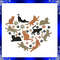 I Love Cat Embroidery Design Love Paw Cat Machine Embroidery Cat Silhouette Embroidery Kitty Design 1