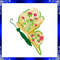 Rippled Butterfly Machine Embroidery Design 591 1