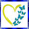 Heart With Butterfly Embroidery Design Love Embroidery Design Butterfly Embroidery Heart Frames Sil 4