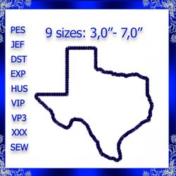 texas applique embroidery design texas state of america usa embroidery design texas embroidery design texas map design