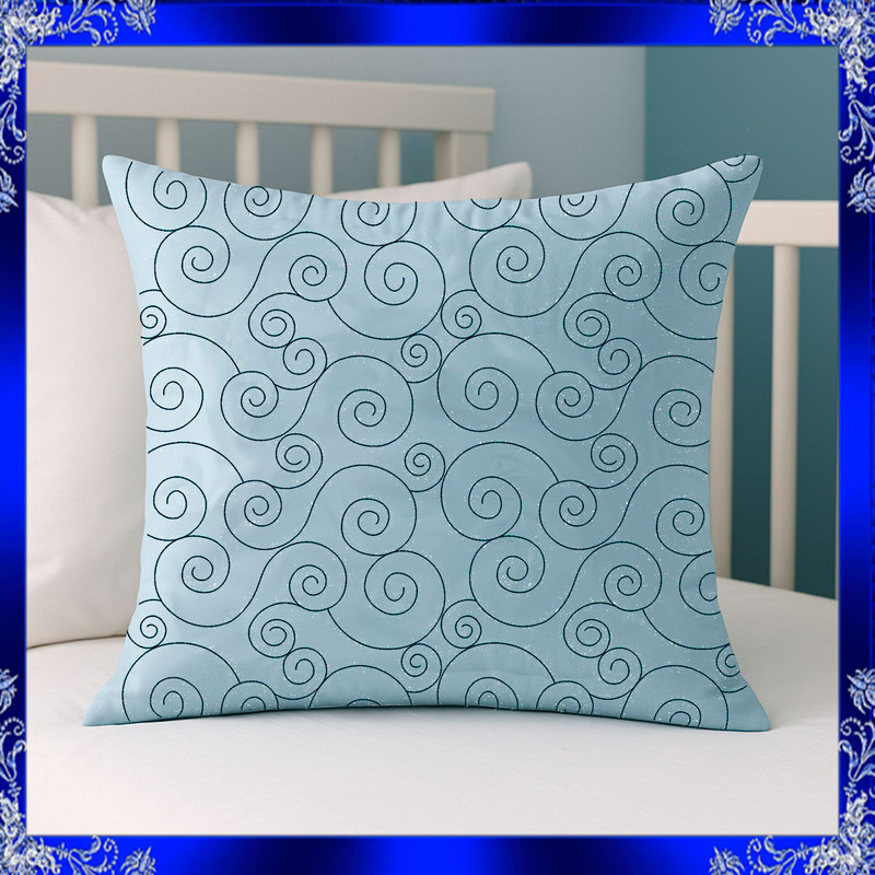 Quilting Swirls Quilt Block Embroidery Designs Trapunto Embroidery File Quilting Swirls Embroidery 3