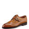 Men's Handmade  Tan Brown Color Leather Men's  shoes,.jpg