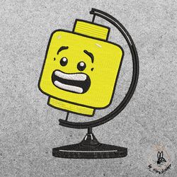 block/lego man/cube/toy/child/brick/globuslogo/embroidery/machine embroidery file/digital embroidery/embroidery design