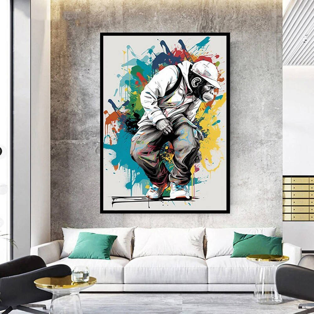 Banksy Canvas Art, Graffiti Wall Art, Graffiti Canvas, Banksy Wall Art, Street Graffiti Art, Street Wall Art, Banksy Canvas, Street Art, Art.jpg
