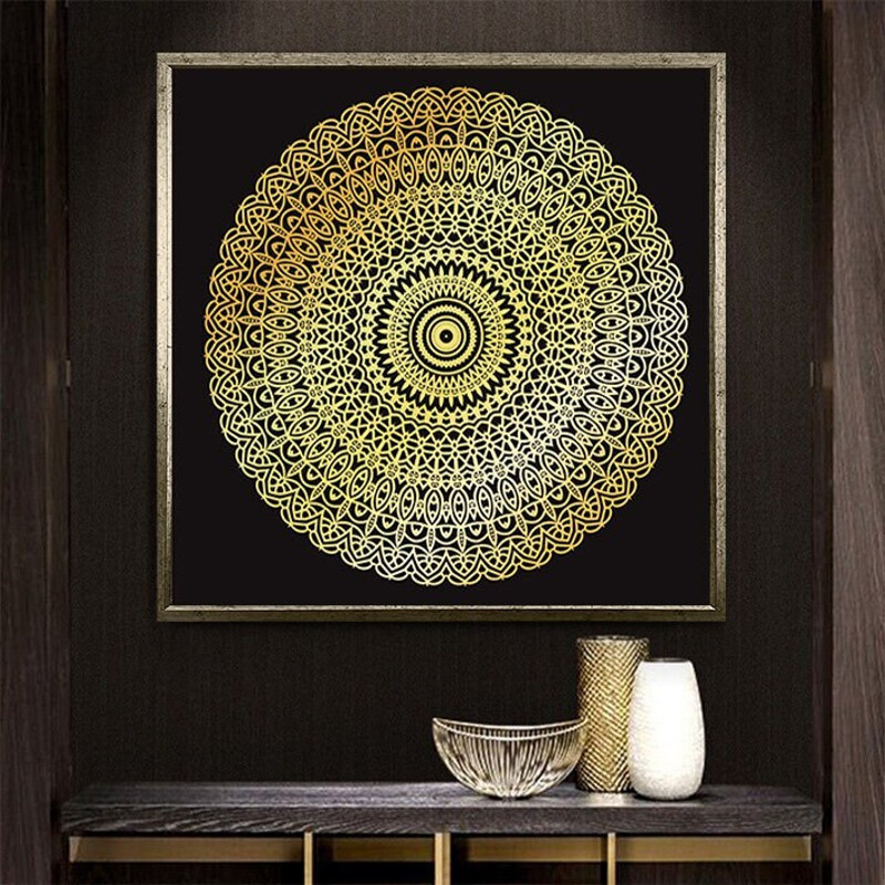 macrame canvas print, macrame art, different decor, macrame decor, ready-to-hang decor.jpg