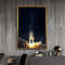 Space Shuttle heading into space, Elements of this image provided by NASA, space canvas print, nasa wall decor,.jpg