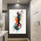 Violin Canvas Wall Art, Colorful Wall Art, Violin Canvas, Violin Wall Art, Violin Poster, Colorful Poster, Violin Painting, Music Wall Art.jpg