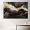 Abstract Black Marble Painting Canvas Print, Contemporary Wall Art, Modern Wall Decor, Framed and Ready to Hang.jpg