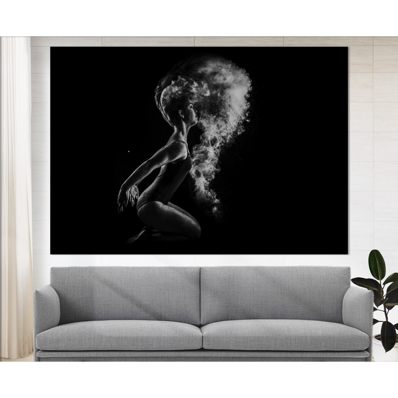 Abstract Dance Canvas Print, Abstract Painting, Dancer Gift, Dancing Studio Decor, Abstract Canvas Art Abstract Decor Abstract Wall Art.jpg