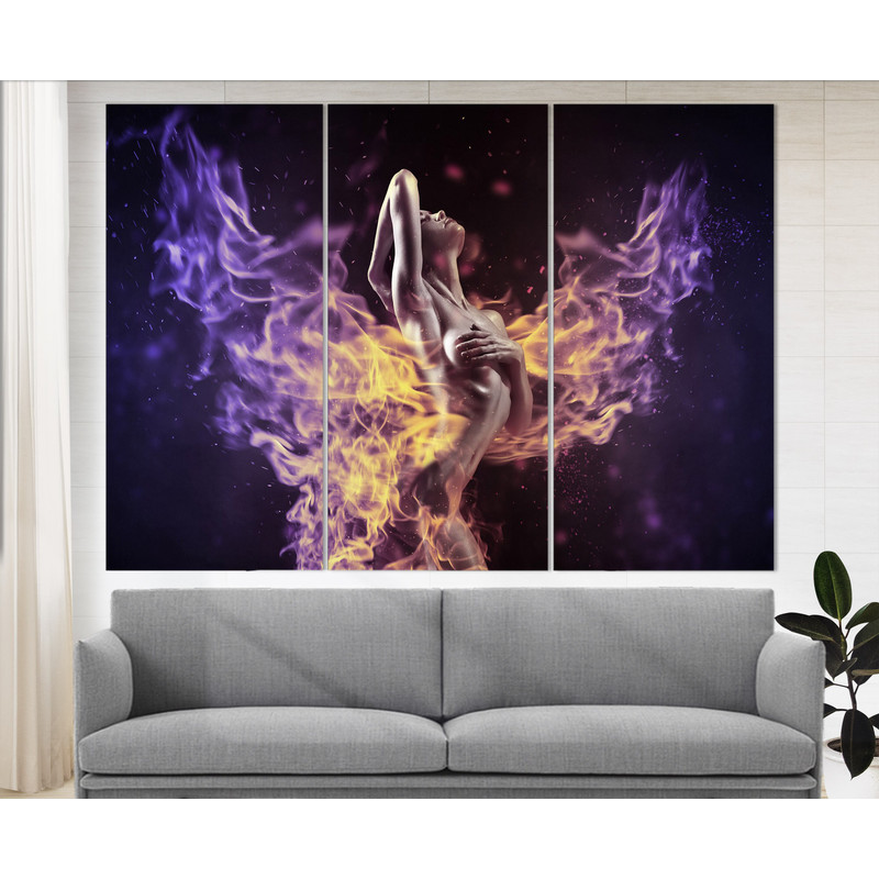 Abstract Erotic Canvas Print, Erotic Wall Decor.jpg