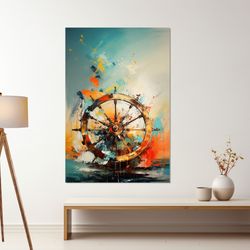 abstract saxophonist canvas print, saxophone wall art, musician gift, saxophonist gift, framed and r