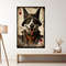 Ace of Hearts with Wolf Canvas Print, Poker Wall Art, Card Player Gift, Framed and Ready to Hang.jpg
