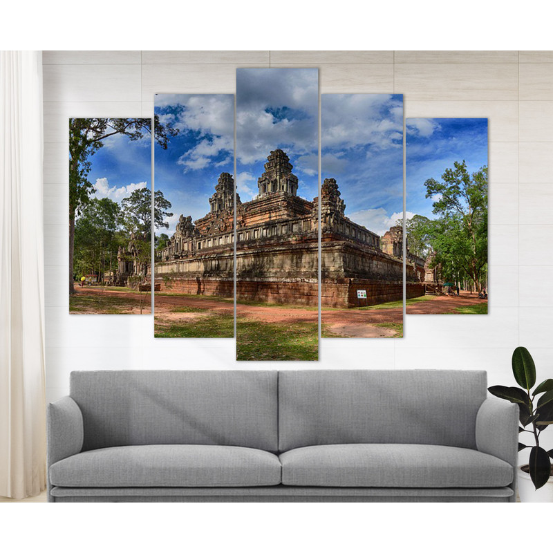 Angkor Wat Canvas Print, Cambodia Canvas Art, Ancient Architecture, Ancient Temple Canvas Print, Siem Reap Canvas.jpg