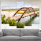 Austin Bridge Canvas Print, Austin Wall Art, Pennybacker Bridge, Austin Skyline, Austin Wall Decor, Large Austin Print.jpg
