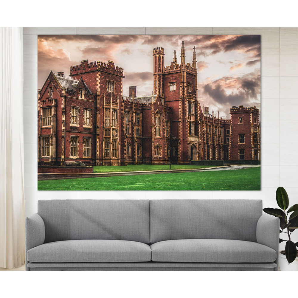 Belfast Wall Art, Belfast Canvas Art, Northern Ireland Art Irish Gift United Kingdom Canvas Print, Belfast Print.jpg