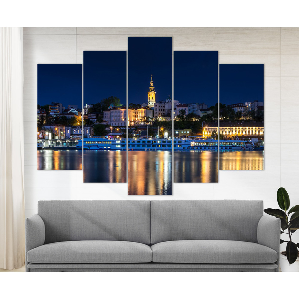 Belgrade Skyline Belgrade Canvas Art Belgrade Print Serbia Wall Art Belgrade Photo Housewarming Gift Belgrade Poster Serbian Gift Home Decor.jpg