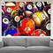Billiards Wall Art, Billiards Balls Canvas Print, Game Room Decor, Billiards Poster, Gift for Him, Pub Decor.jpg