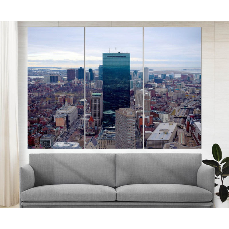 Boston Skyline, Boston Canvas Art, Boston Wall Art, Boston Photo Massachusetts Wall Decor Boston Office Wall Decor Boston Poster.jpg