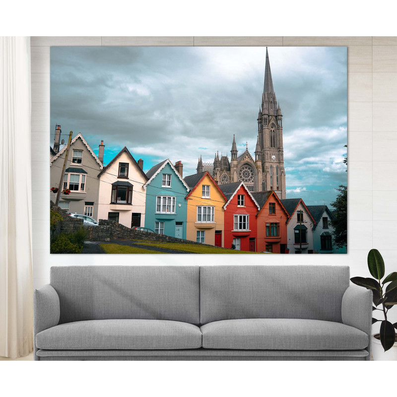 Cobh Cathedral in Ireland Canvas Art, Irish Wall Art, Irish Architecture, Ireland Print European Wall Art Ireland Photo Ireland Wall Decor.jpg