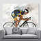 Cycling Wall Art, Cycling Canvas Print, Velo Sport Gift, Cycling Painting, Triathlon Wall Art.jpg