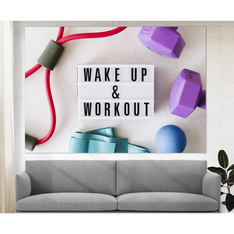 Fitness Wall Art, Workout Motivation Canvas Art, Fitness Canvas Print ,Gym Decor, Workout Poster Sport Print, Gym Wall Art.jpg