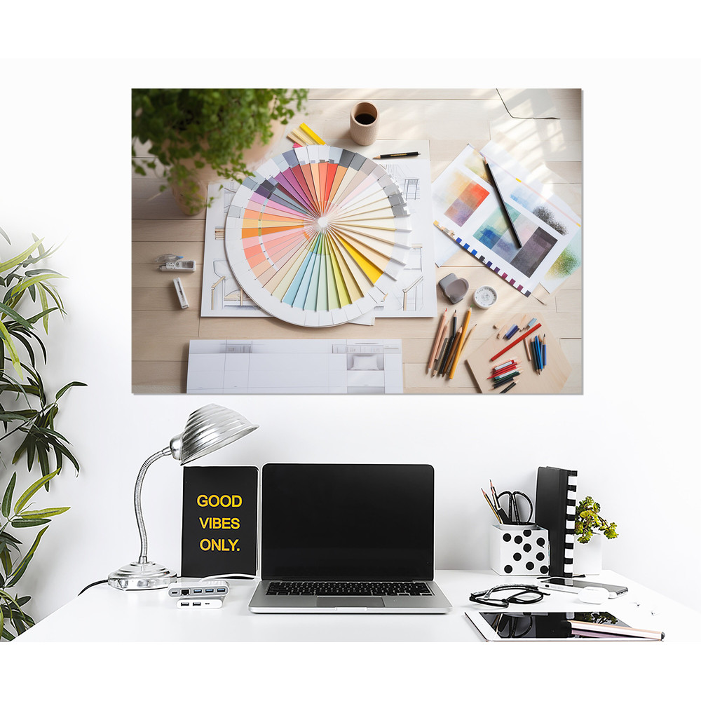 Graphic Design Wall Art, Designer Gift, Design Studio Decor, Design Office Canvas Print, Framed and Ready to Hang.jpg