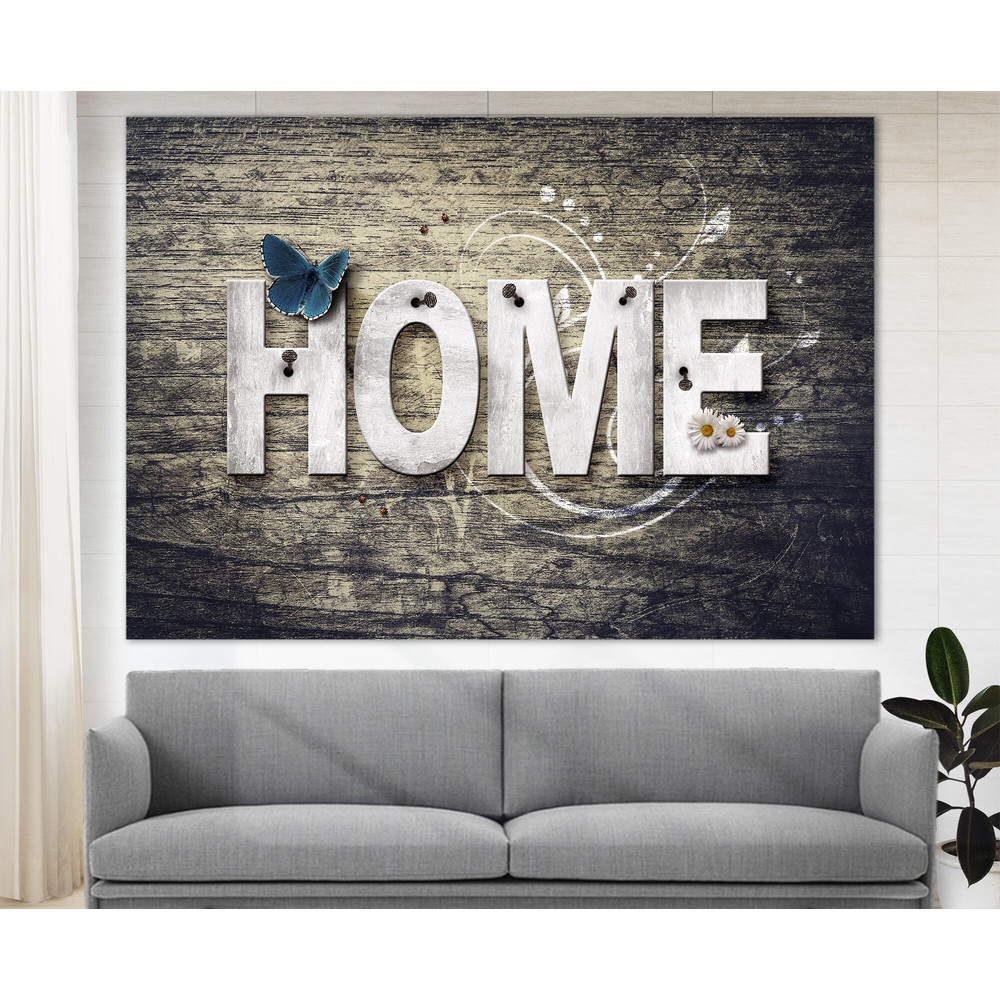 Home Canvas Print, Home Sign, Home Wall Decor, Home Wall Art, Housewarming Gift, Home Print, Home Poster, Large Home Canvas Art.jpg