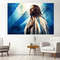 Jesus Christ Painting Canvas Print, Religious Wall Art, Stand with Israel, Framed and Ready to Hang.jpg