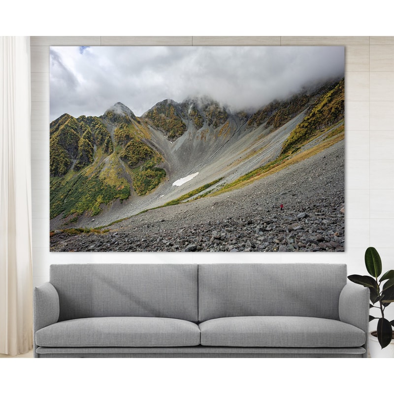 Karasawa Mountain Landscape Canvas Print, Japanese Mountaines Photo, Nature Landscape Print Mountaine Poster Japanese Nature Canvas Art.jpg