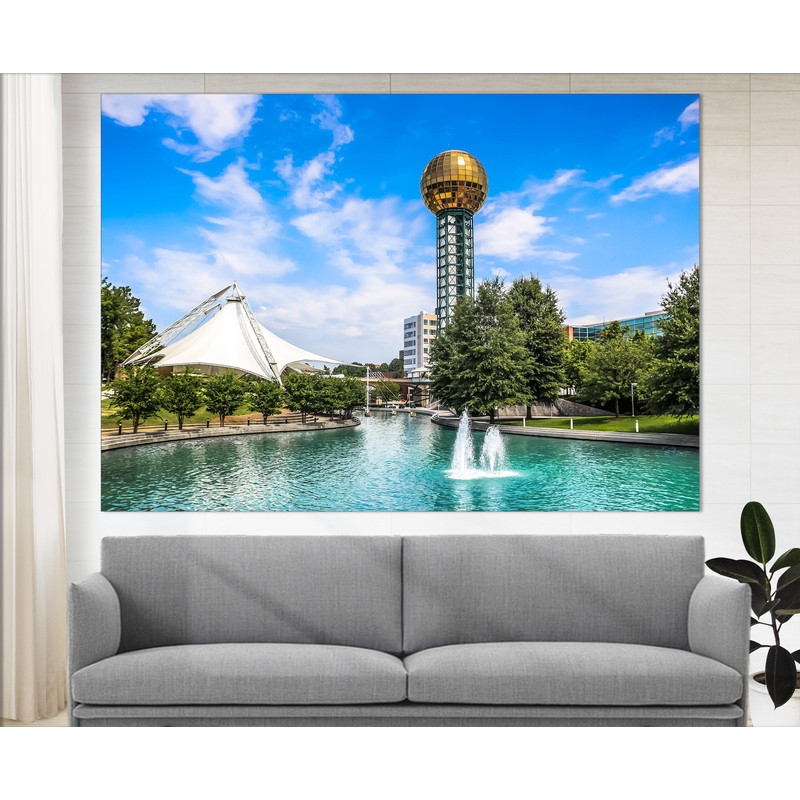 Knoxville Wall Art, Knoxville Skyline, Knoxville Canvas Print, Office Decor Tennessee Wall Art Knoxville Photo Home Decor, Knoxville Poster.jpg