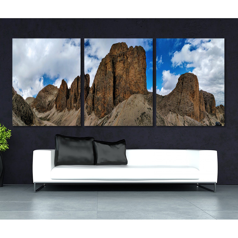 Large Dolomites Canvas Print, Alps Wall Art, Alpine Landscape.jpg