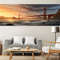Large Golden Gate Bridge Painting Canvas Print, Sunset in San Francisco Wall Art, Framed and Ready to Hang.jpg