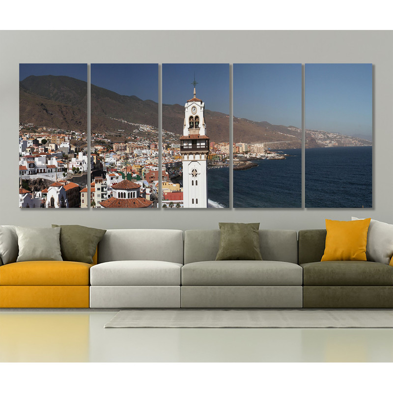 Large Tenerife Canvas Print, Tenerife Skyline, Canary Islands.jpg