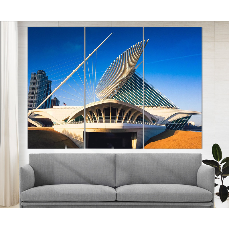Milwaukee Wall Art, Milwaukee Canvas Art, Wisconsin Wall Art, Milwaukee Art Museum Photo-1.jpg