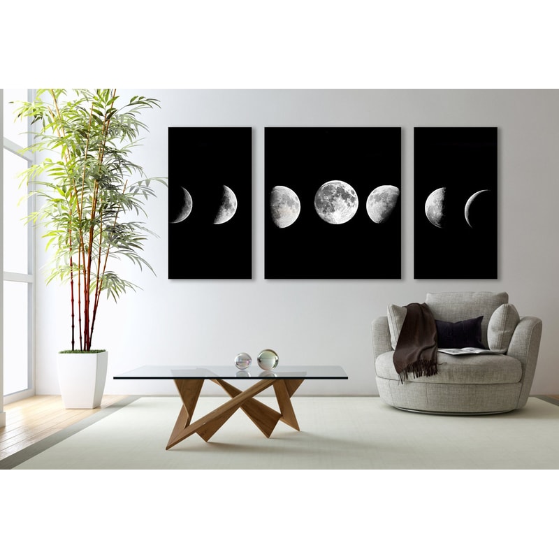 Moon Wall Art, Moon Canvas Print, Space Wall Art, Moon Photo.jpg