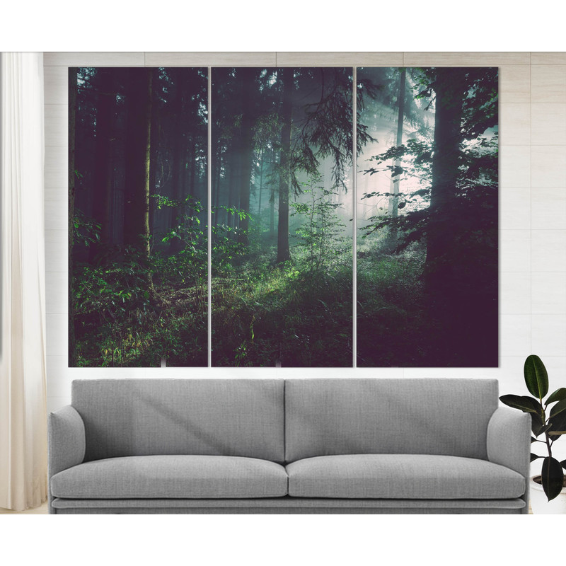 Nature Wall Art Art Summer Sunset Print Forest  Photography Forest Art Poster Home Decor Office Wall Decor.jpg