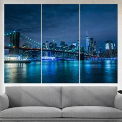 new jersey skyline, new jersey canvas print, new jersey photo, new jersey wall art new jersey gift n