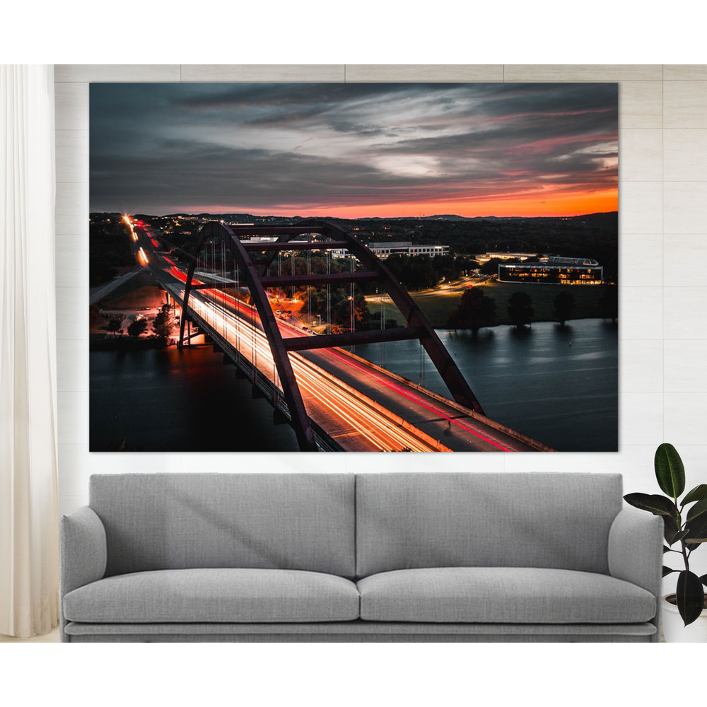 Night Austin Skyline, Austin Canvas Print, Austin Wall Art.jpg