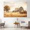 Rustic Barn Canvas Print, Farm Wall Art, Farmhouse Wall Decor, Farmer Gift, Framed and Ready to Hang.jpg