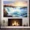 Scenic Niagara Falls Painting Canvas Print, Niagara Waterfall Canvas Art, Framed and Ready to Hang.jpg
