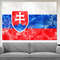 Slovakia Flag Canvas Print, Slovakia Wall Art, Flag of Slovakia Print.jpg