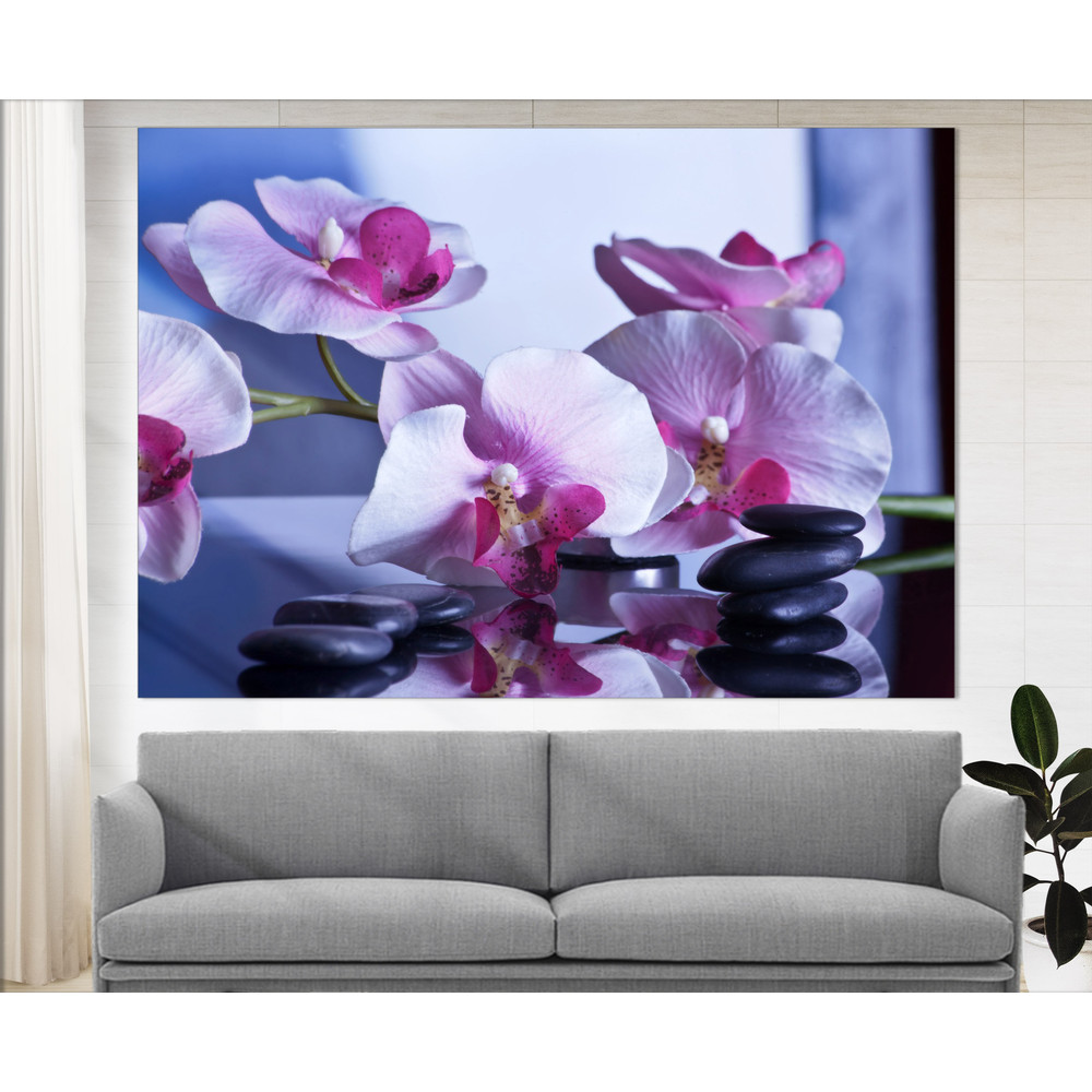 Spa Wall Decor, Spa Print, Spa Canvas Art, Concept Basalt Stones Print, Zen Nature Wall Art Bedroom Wall Art Spa Wall Art Spa Stones.jpg