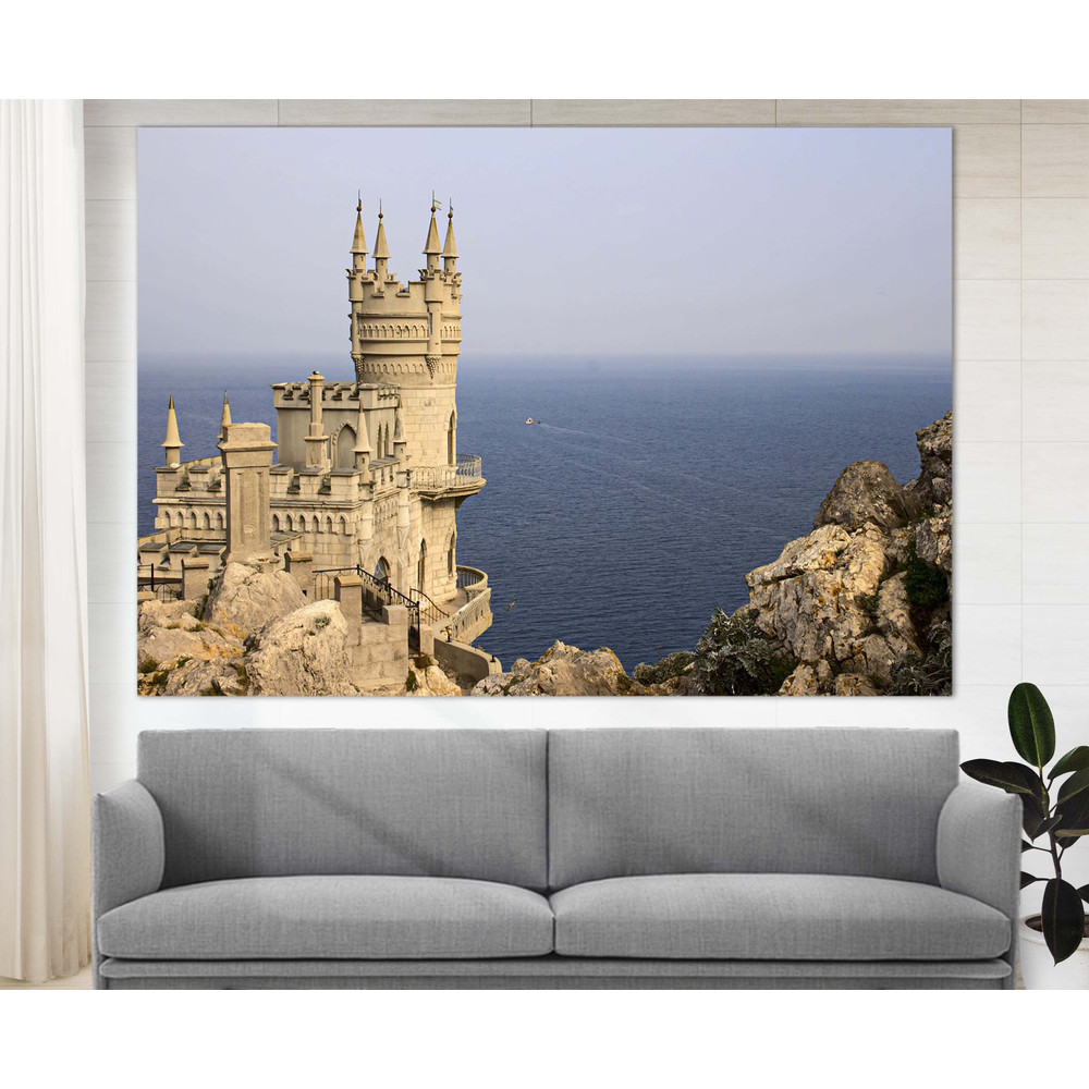 Swallow's Nest Castle in Crimea Canvas Print, Crimea Skyline.jpg
