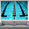 Swimming Pool Underwater Canvas Art, Swimming Wall Art, Swimmer Gift, Abstract Swimming Pool Photo, Water Print Sports Boys Room Home Decor.jpg