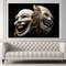 Theater Masks Canvas Print, Theater Wall Art, Theater Wall Decor, Actor, Actress Gift, Framed and Ready to Hang.jpg