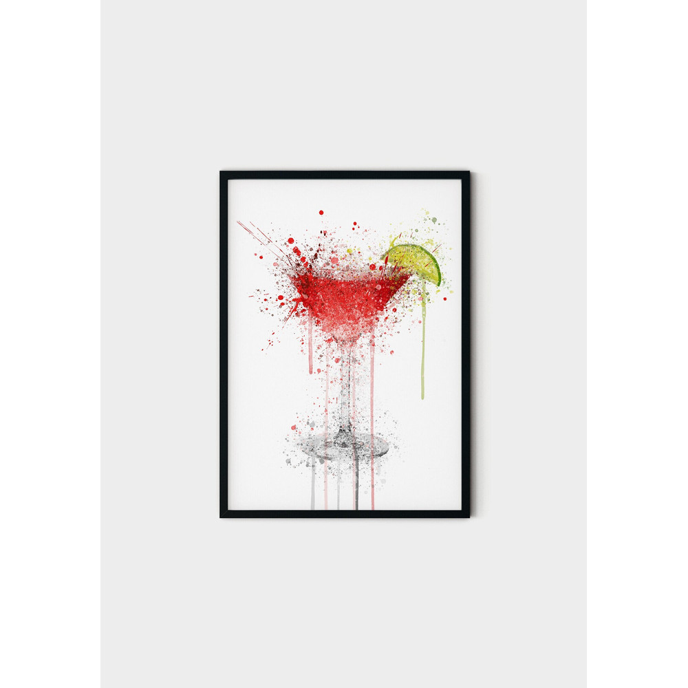 120 Cosmopolitan Cocktail - Cosmopolitan Cocktail Wall Art - Wall Art Print Cosmopolitan Cocktail - Cocktail canvas.jpg